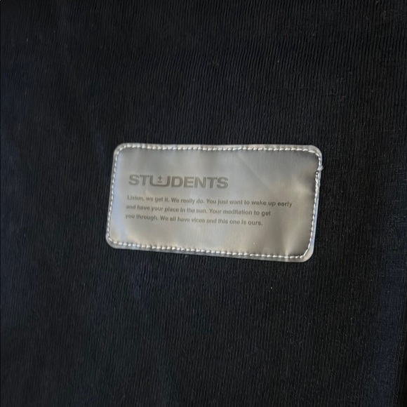 Students Golf Black Tee - Picture 5 of 8